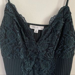 Nordstrom Body Suit in Forest Green Color
